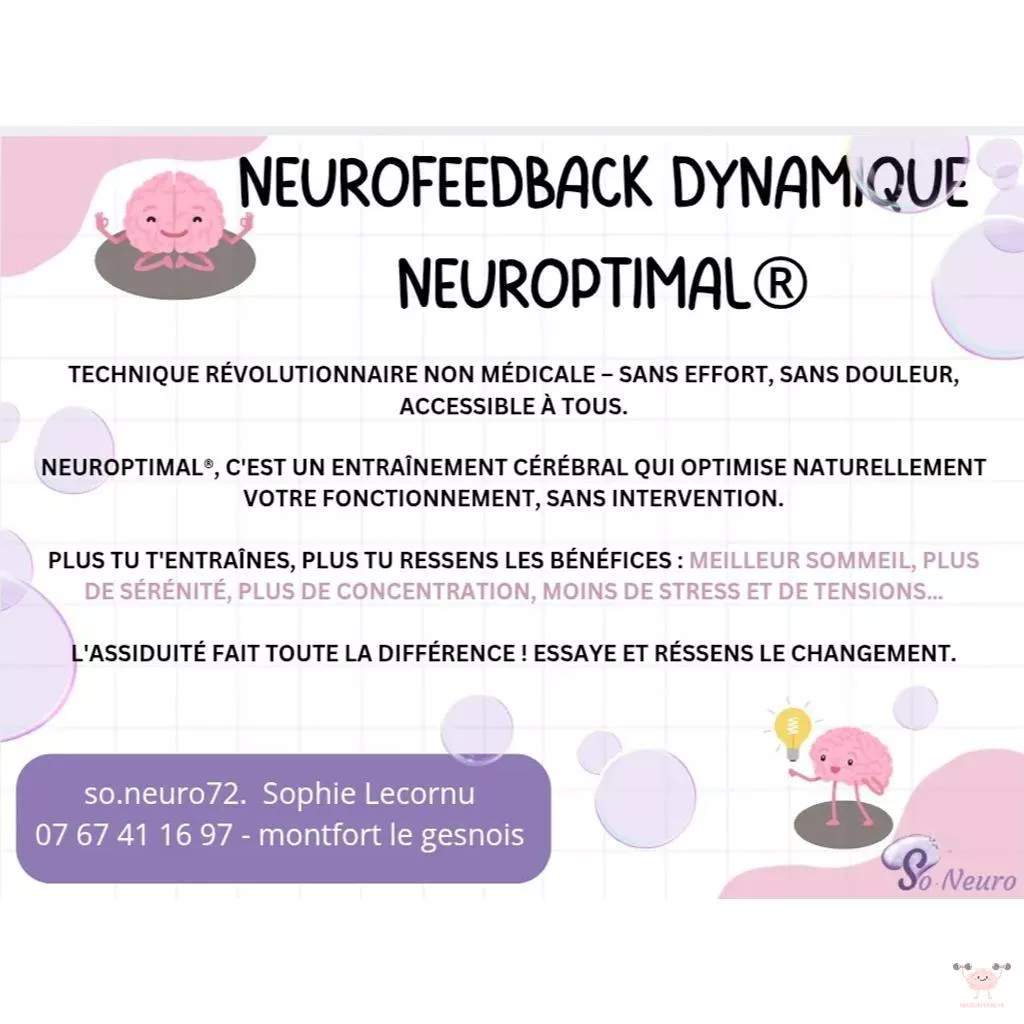 Neurofeedback Dynamique Sophie Lecornu à Montfort-le-Gesnois (72)