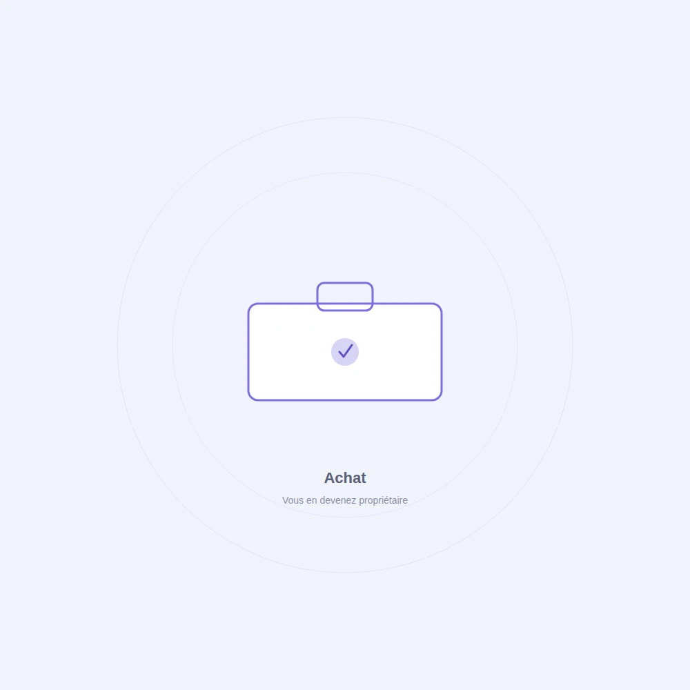 L'achat rend propriétaire du système de neurofeedback