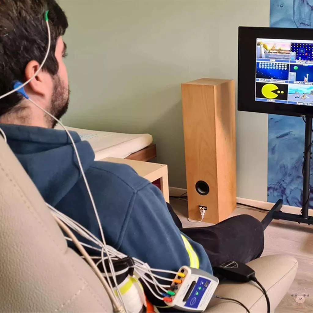 Séance Neurofeedback linéaire Vincent Benoit